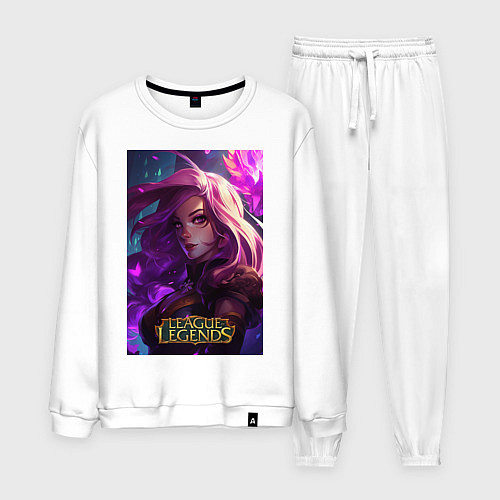 Мужской костюм League of Legends Kaisa Kda / Белый – фото 1