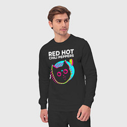 Костюм хлопковый мужской Red Hot Chili Peppers rock star cat, цвет: черный — фото 2