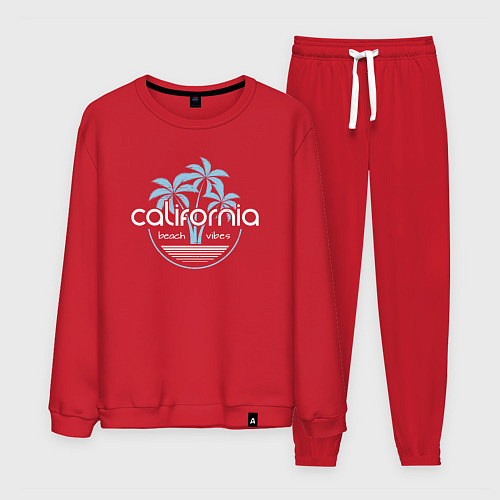 Мужской костюм California beach / Красный – фото 1