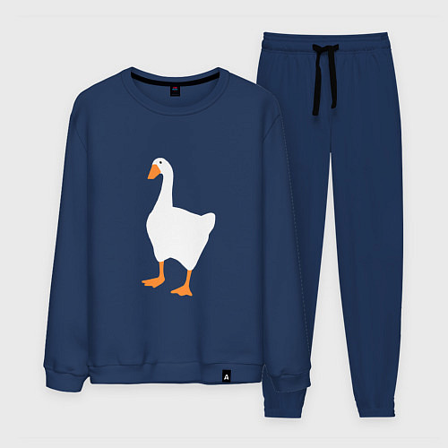 Мужской костюм Untitled goose game honk / Тёмно-синий – фото 1