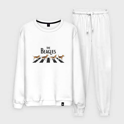 Мужской костюм Битлс бигли / Белый – фото 1