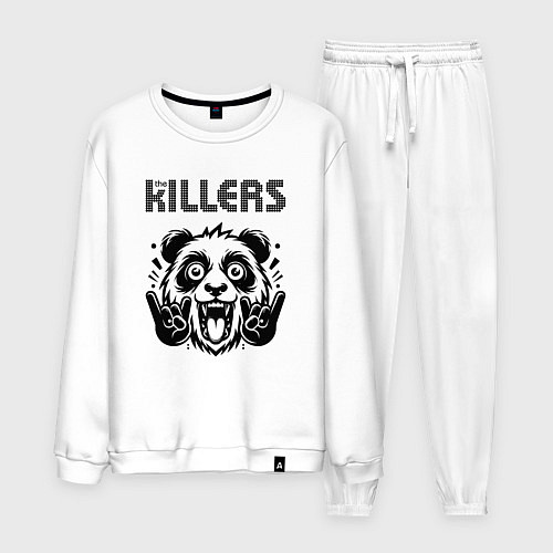 Мужской костюм The Killers - rock panda / Белый – фото 1