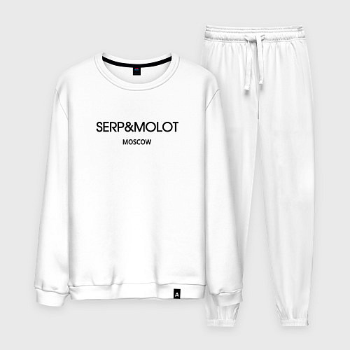 Мужской костюм Serp and molot / Белый – фото 1