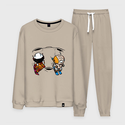 Мужской костюм Лунная гонка / Миндальный – фото 1