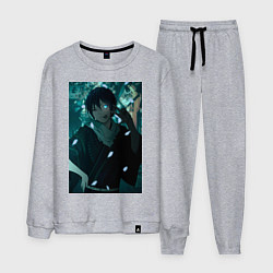 Костюм хлопковый мужской Ято Nogarami, цвет: меланж