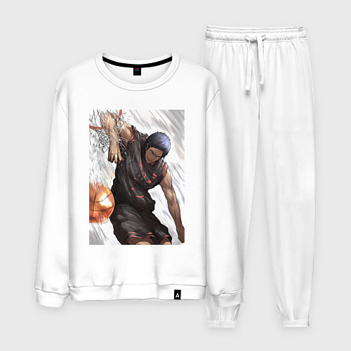 Мужской костюм Баскетбол Куроко Дайки Аоминэ / Белый – фото 1