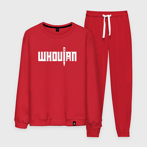 Мужской костюм Whovian / Красный – фото 1