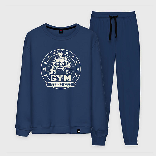Мужской костюм Gym fitness club / Тёмно-синий – фото 1