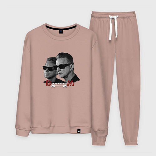 Мужской костюм Depeche Mode - Memento Mori tour band tour / Пыльно-розовый – фото 1