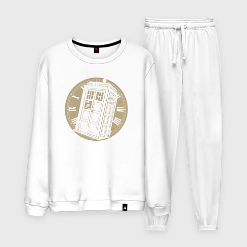 Мужской костюм Time tardis / Белый – фото 1