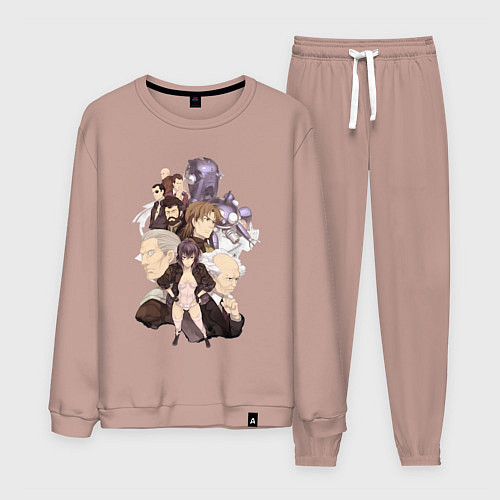 Мужской костюм Призрак в доспехах Мотоко Кусанаги / Пыльно-розовый – фото 1