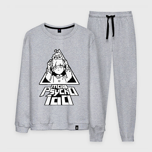 Мужской костюм Моб Психо Шигэо Кагэяма / Меланж – фото 1