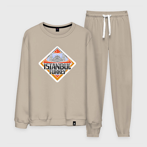 Мужской костюм Istanbul Turkey / Миндальный – фото 1