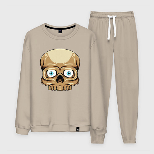 Мужской костюм Удивлённый черепок / Миндальный – фото 1