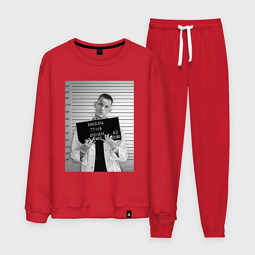 Мужской костюм Кизару арестован / Красный – фото 1