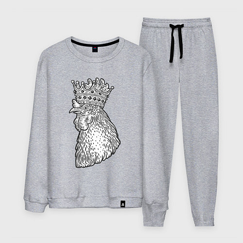 Мужской костюм Петух король / Меланж – фото 1