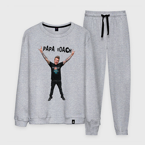 Мужской костюм Papa Roach - Jacoby / Меланж – фото 1