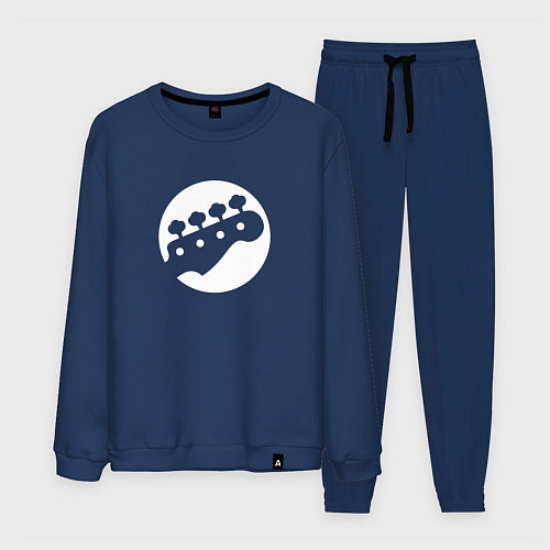 Мужской костюм Голова бас-гитары / Тёмно-синий – фото 1