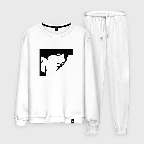 Мужской костюм Застенчивая незнакомка / Белый – фото 1