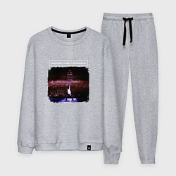 Костюм хлопковый мужской Depeche Mode - Gahan devotional tour, цвет: меланж