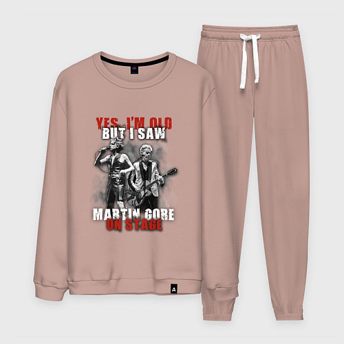 Мужской костюм Depeche Mode - Martin on stage / Пыльно-розовый – фото 1