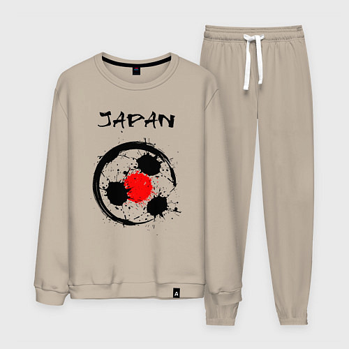Мужской костюм Сборная Японии / Миндальный – фото 1