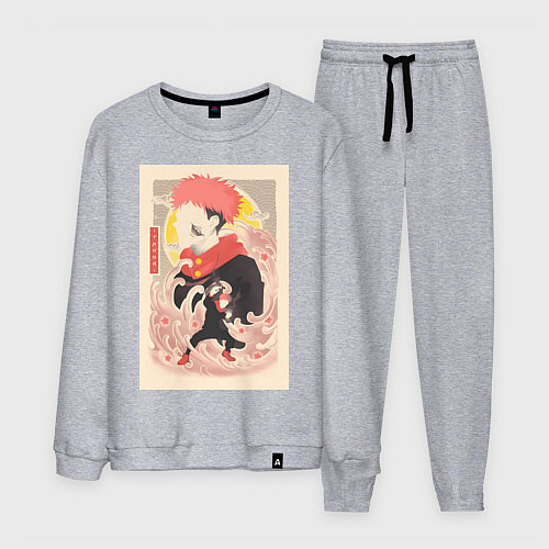 Мужской костюм Магическая битва Сукуна Рёмэн арт / Меланж – фото 1