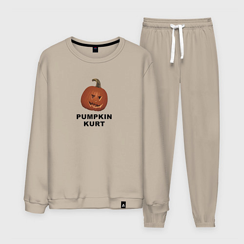 Мужской костюм Pumpkin Kurt - the office / Миндальный – фото 1