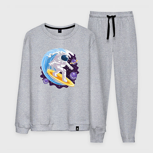 Мужской костюм Space surfing / Меланж – фото 1