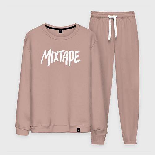 Мужской костюм Mixtape logo / Пыльно-розовый – фото 1