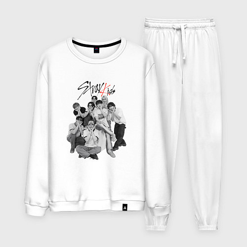 Мужской костюм Stray Kids 6th Anniversary / Белый – фото 1