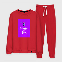 Костюм хлопковый мужской J-hope in the box - K-pop, цвет: красный