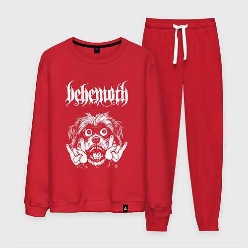 Мужской костюм Behemoth rock dog / Красный – фото 1