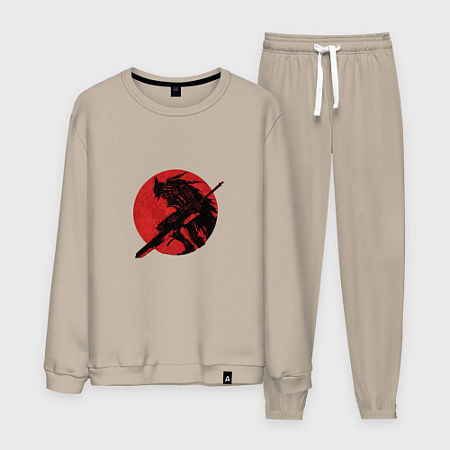 Мужской костюм Логотип Берсерка / Миндальный – фото 1