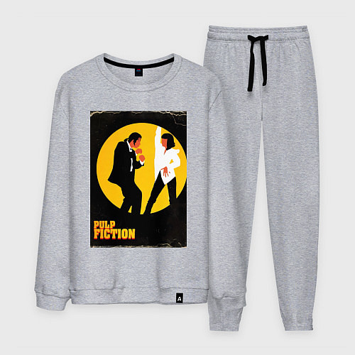 Мужской костюм Криминальное чтиво парный танец / Меланж – фото 1