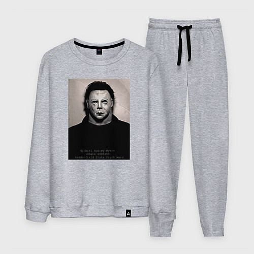 Мужской костюм Майкл Майерс магшот / Меланж – фото 1