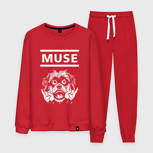 Мужской костюм Muse rock dog / Красный – фото 1