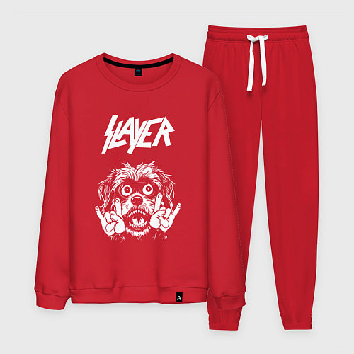 Мужской костюм Slayer rock dog / Красный – фото 1