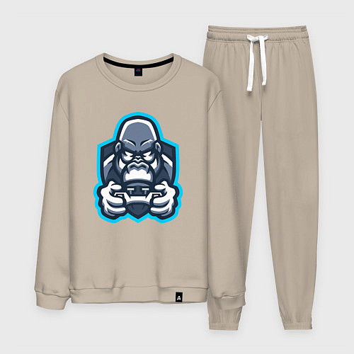 Мужской костюм Gamer monkey / Миндальный – фото 1