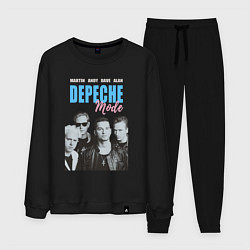 Костюм хлопковый мужской Depeche Mode Vintage, цвет: черный