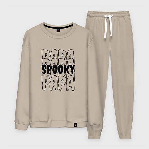 Мужской костюм Spooky dad / Миндальный – фото 1