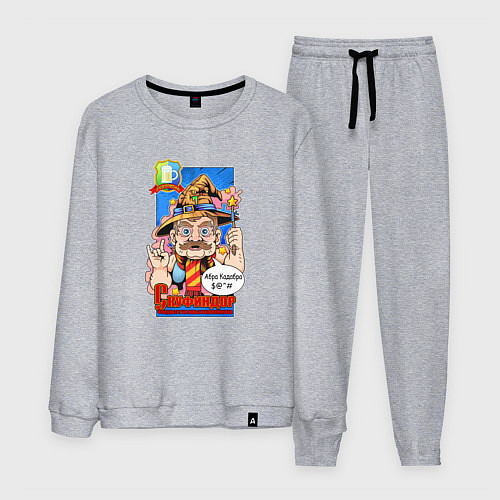 Мужской костюм Факультет Скуфов волшебников / Меланж – фото 1