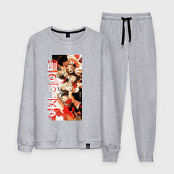 Костюм хлопковый мужской Glamour Show, цвет: меланж