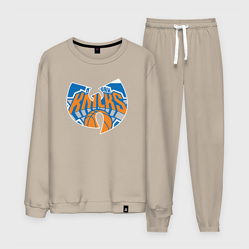 Мужской костюм Wu-tang knicks / Миндальный – фото 1