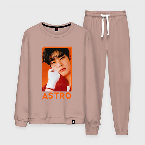 Мужской костюм Astro MJ / Пыльно-розовый – фото 1