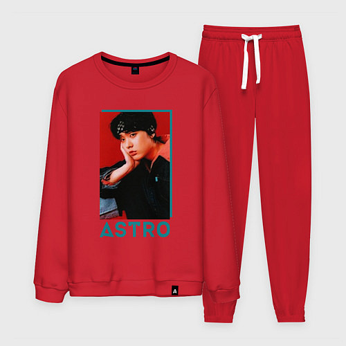 Мужской костюм Astro Юн Сан Ха / Красный – фото 1