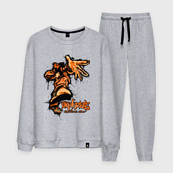 Костюм хлопковый мужской Limp Bizkit - graffiti, цвет: меланж