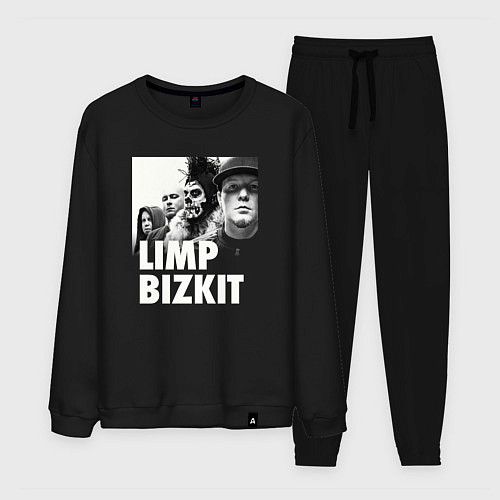 Мужской костюм Limp Bizkit rap rock / Черный – фото 1