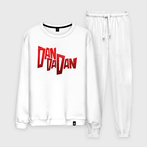 Мужской костюм Dandadan logo / Белый – фото 1