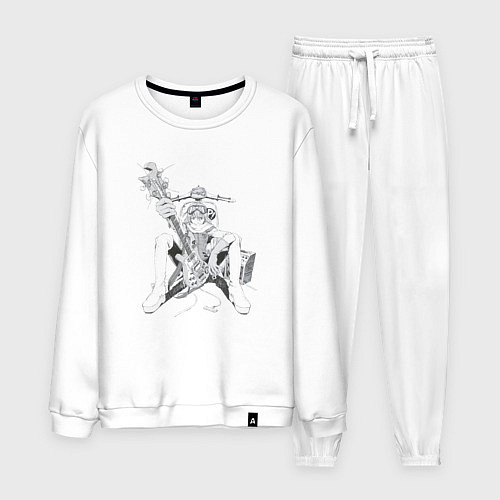 Мужской костюм Харухара харука FLCL / Белый – фото 1